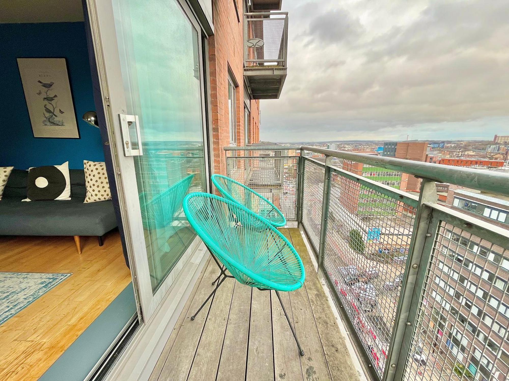 Skyview Apartment By Noknokstay - City Centre With Parking - Group, Family, Business Sheffield Ngoại thất bức ảnh