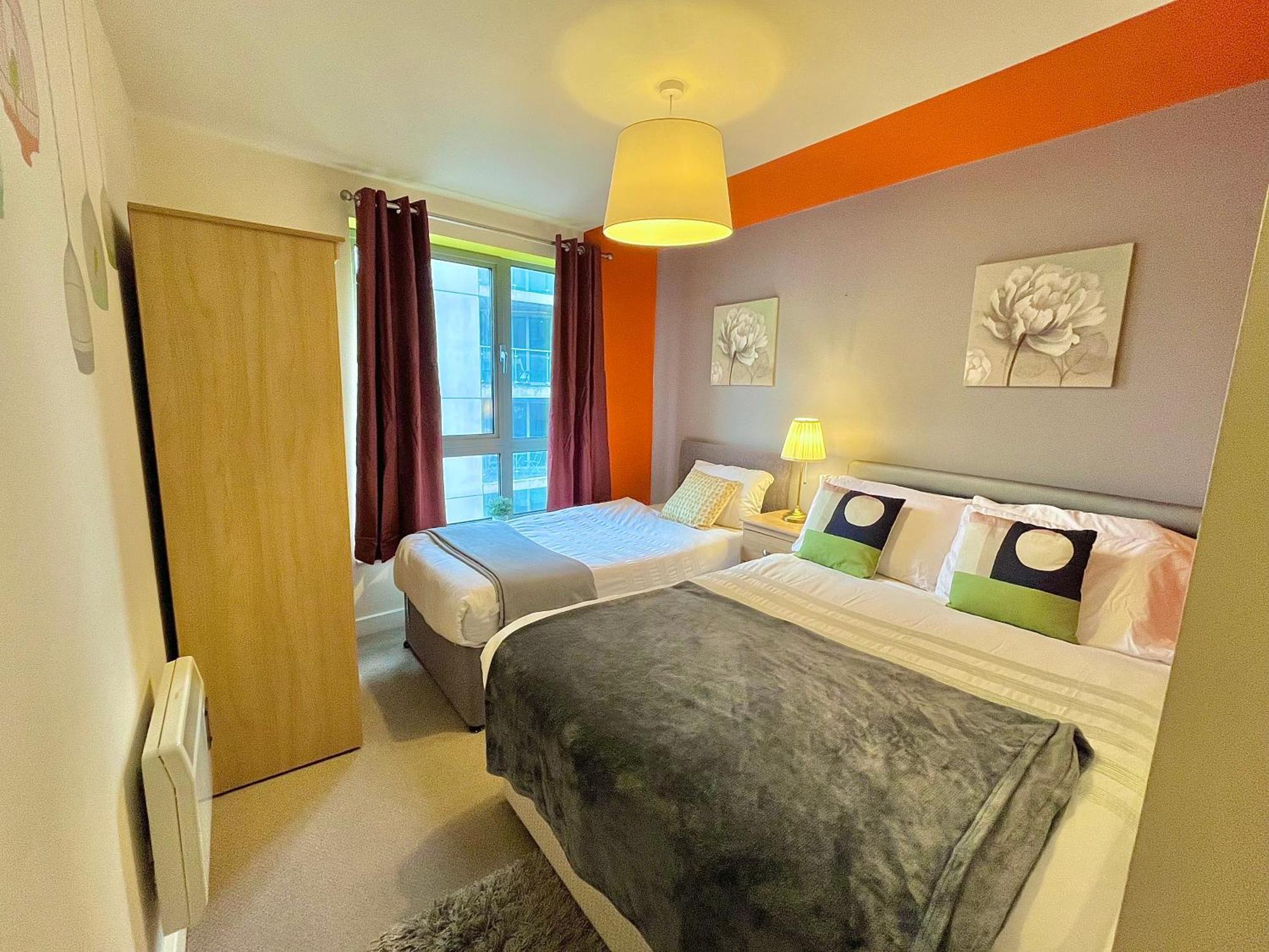 Skyview Apartment By Noknokstay - City Centre With Parking - Group, Family, Business Sheffield Ngoại thất bức ảnh