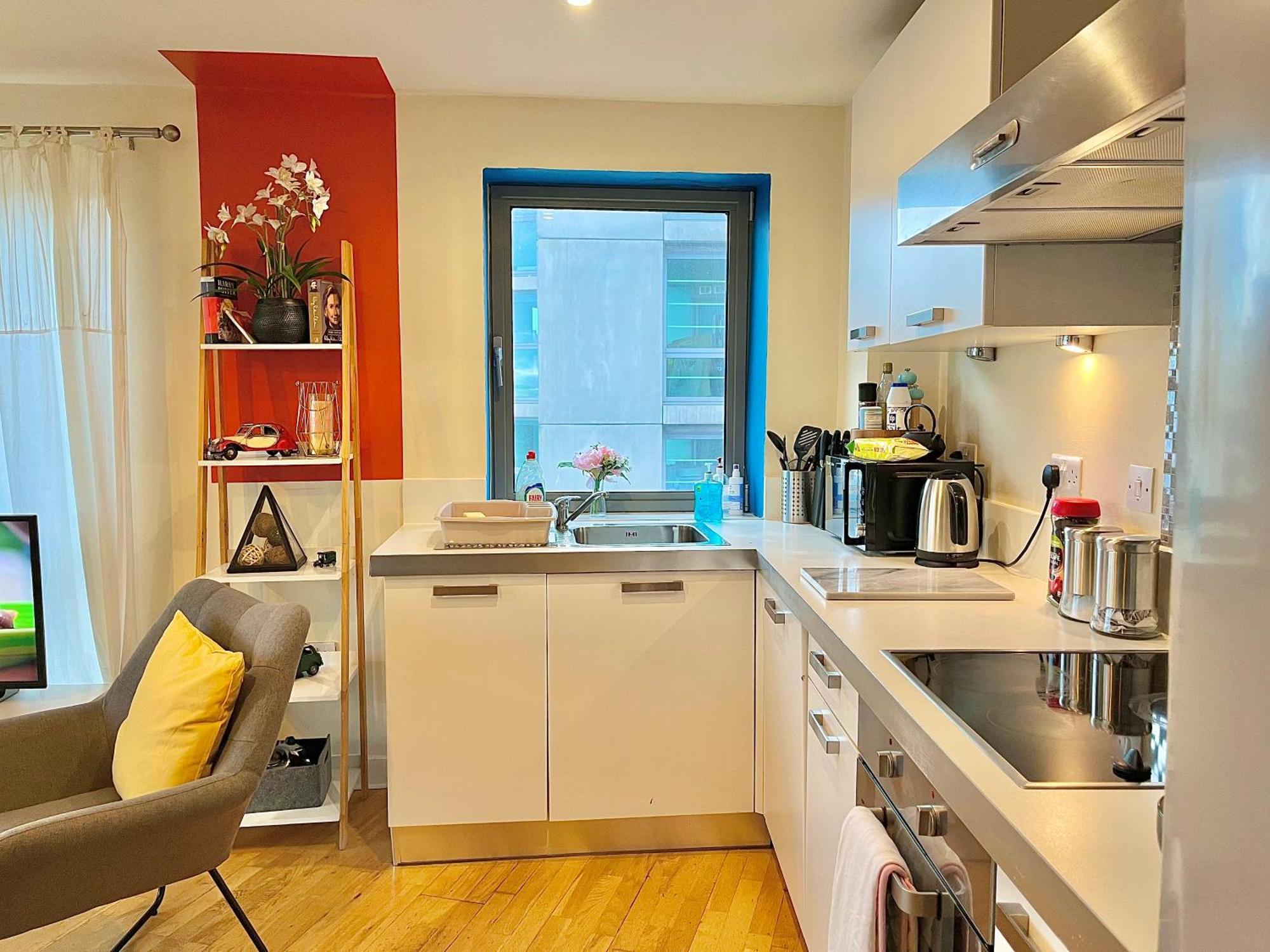 Skyview Apartment By Noknokstay - City Centre With Parking - Group, Family, Business Sheffield Ngoại thất bức ảnh