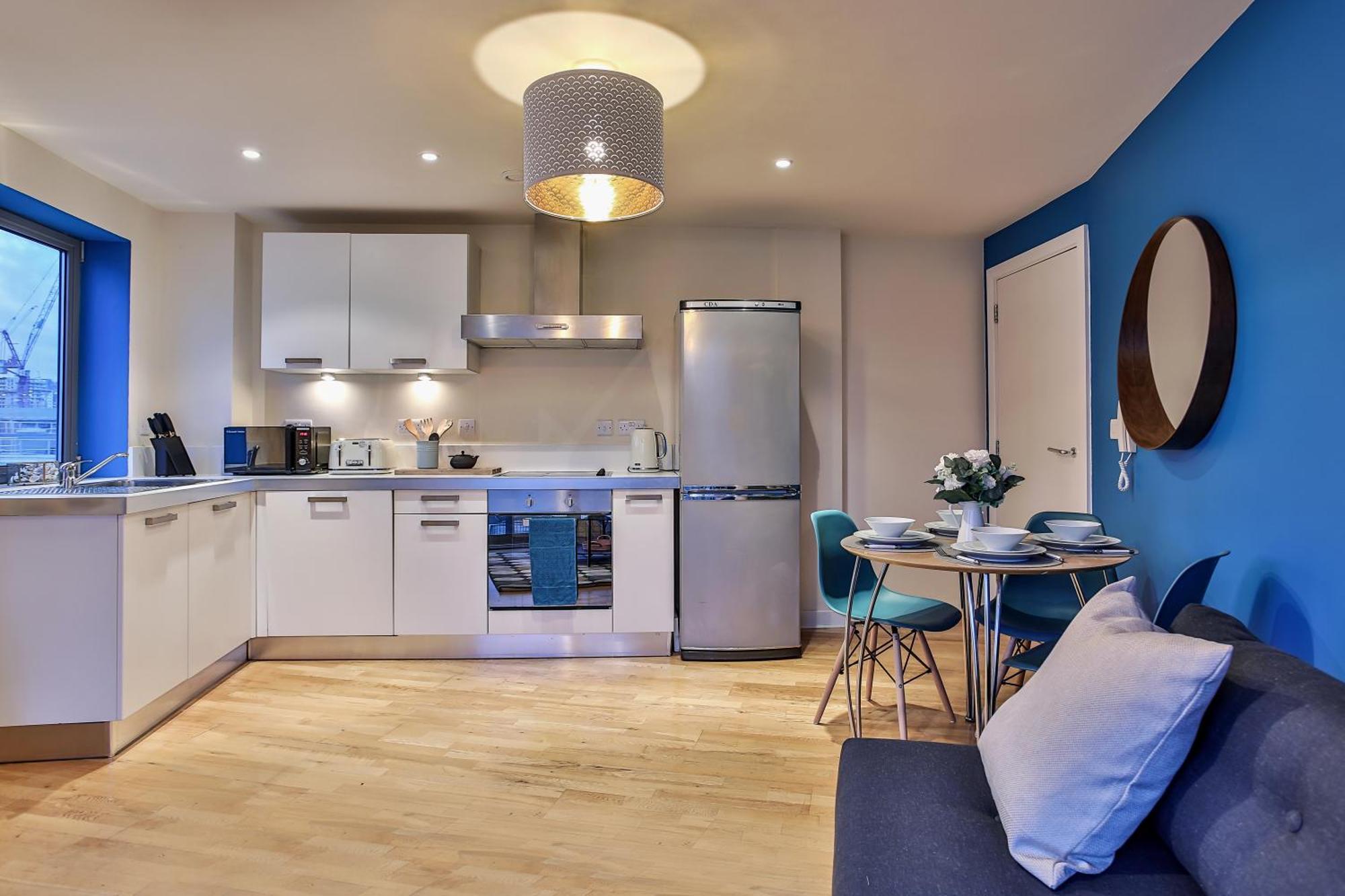 Skyview Apartment By Noknokstay - City Centre With Parking - Group, Family, Business Sheffield Ngoại thất bức ảnh
